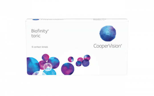 Biofinity toric Cooper Vision Eye Lenses