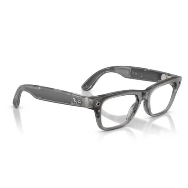 Meta Transparent Frame Ray-ban Meta Blayzer Frame ORW7001 8529 – Matte Transparent Ice Grey ...