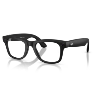 Ray-ban Meta Wayfarer Frame 0RW4012 601SSB – Matte Black (Clear)