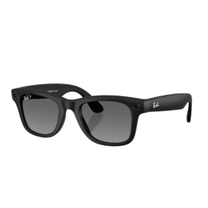 Ray-ban Meta Wayfarer Sunglass 0RW4012 601ST3 - Matte Black (Polar Gradient Graphite)